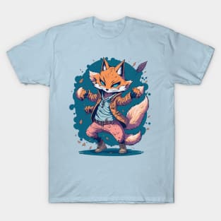 Hip Hop Dancing Fox T-Shirt